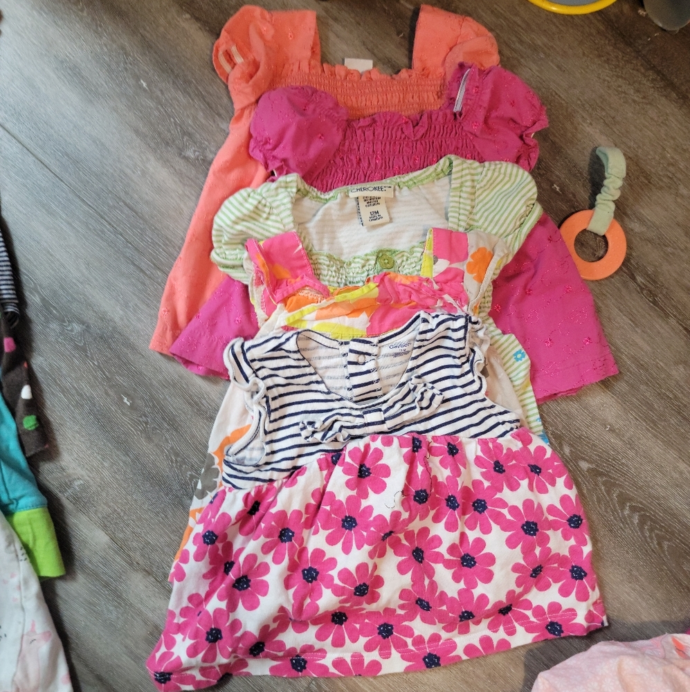 5 12 month shirt dresses